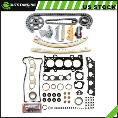Head gasket set Timing Chain Kit For 2006-2007 Honda Accord CR-V 2.4L GAS DOHC - Image 1 of 4