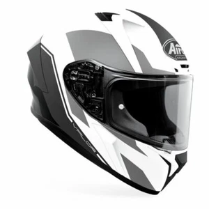 Casco De Motocicleta Airoh Valor Integral - Alas Mate Blancas - Imagen 1 de 3