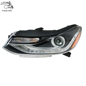 Conjunto de faros delanteros para Chevy Trax 2017-2019 lado del conductor transparente con LED DRL - Imagen 1 de 12