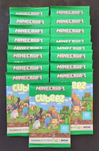 17 x Woolworths Cubeez Minecraft 2025 Brand New Unopened Sealed Packs - Picture 1 of 7