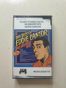 VINTAGE Cassette Tape - The Best of Eddie Cantor - His Greatest Hits - JEB - Foto 1 di 4