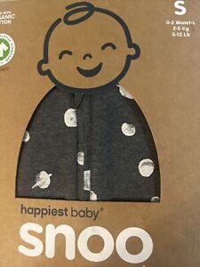 New Happiest Baby Snoo Sack Swaddle Small 5-12 lb 0-2 months Organic Cotton