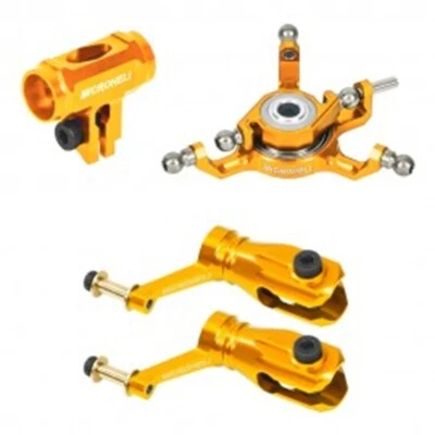 Microheli Precision CNC Power Package (GOLD)- BLADE INFUSION 120 - Image 1 of 2