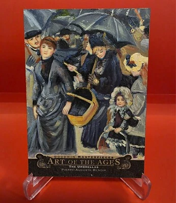 2014UD Goodwin Champions Art of the Ages The Umbrellas Pierre Auguste Renoir 1/1 - Image 1 of 2