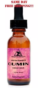 CUMIN ESSENTIAL OIL ORGANIC AROMATHERAPY NATURAL 100% PURE DROPPER 1 OZ, 30 ml - Picture 1 of 12