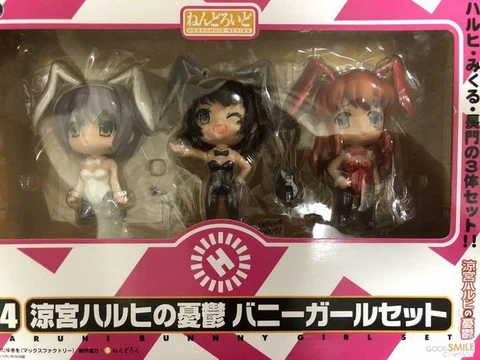 Nendoroid Haruhi Suzumiya Bunny Girl Set Wonder Festival 2007 Summer Ver Cover