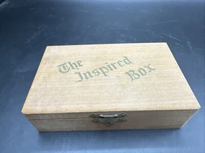 The Inspired Box Vintage Bible Verse Scriptures On Mini Scrolls B S & Co Japan - Picture 1 of 13