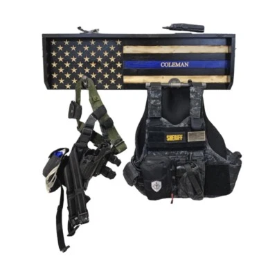 UNDISCLOSED Police Gear Rack, Duty Rack, Police Caddy