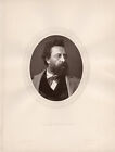 1878 PHOTO WOODBURYTYPE « HOMMES DE MARQUE » - WILLIAM HEPWORTH DIXON