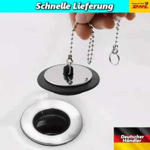 Abflussstopfen Abflussstöpsel Stopfen Spülbecken Stöpsel Spüle Dusche Abfluss - Bild 1 von 6
