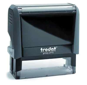 Stempel Selbstfärber TRODAT Printy 4915 6-7 Zeilen mit Wunschtext / Logo - Picture 1 of 3