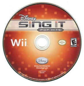 Disney Sing It Pop Hits Nintendo Wii Game Disc Only - Picture 1 of 2