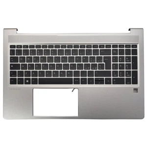 NEW FOR HP ProBook 450 G8 455 G8 German Italy Keyboard Upper Palmrest Case - Picture 1 of 7