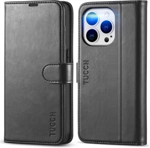Funda TUCCH para iPhone 14 Pro (6.1") 2022 5G, billetera protectora de cuero PU... - Imagen 1 de 144