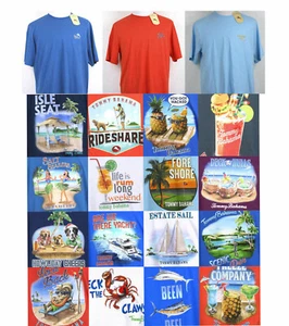 Tommy Bahama Grafik T-Shirt Rundhals Kurzarm mit Sätzen  - Bild 1 von 204