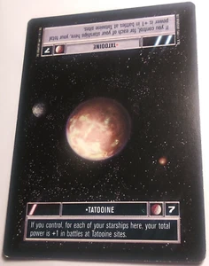 1995 Star Wars Customizable Card Game: Premiere Expansion Set Tatooine  - Picture 1 of 3
