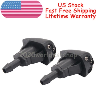 2PCS Windshield Washer Nozzle 98630-3K500 98630-YY000 For 2003-09 Kia Sorento US - Изображение 1 из 4