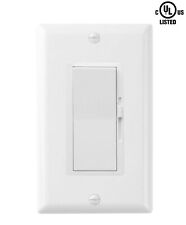 Decora Dimmer Light Switch Single Pole / 3-Way - LED / Incandescent / CFL UL