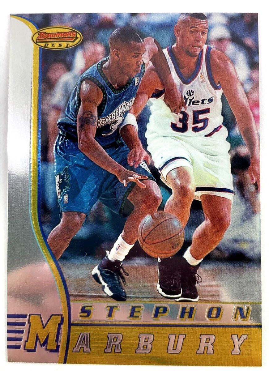 Topps Stephon Marbury Basketball Minnesota Timberwolves Sports