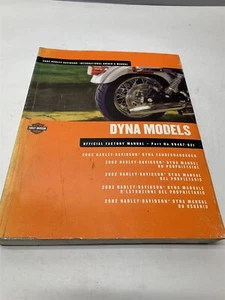 Harley-Davidson 2002 Dyna International Factory Owners Manual 99467-021 - Picture 1 of 4