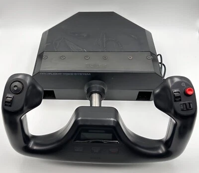 Logitech Saitek Pro Flight Yoke Only System No Power Supply - Image 1 of 4