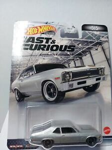 hot wheels 1/64 🇨🇵 Fast & Furious  70 Chevrolet nova ss #5/5