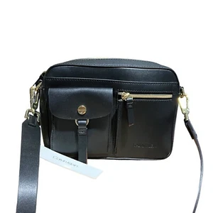 Calvin Klein Tasche WMNS Schwarz Rossa Crossbody Kunstleder Gold Reise Luxus Reißverschluss - Bild 1 von 11
