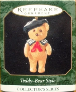Hallmark 1999 adorno en miniatura - estilo oso de peluche - 3er de serie - Imagen 1 de 3