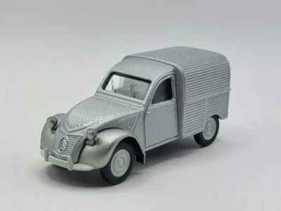 Norev  Citroen 2 Cv Furgonetta Scala 1/64  Grigia Metallo Nuovo Con Scatola - Immagine 1 di 4