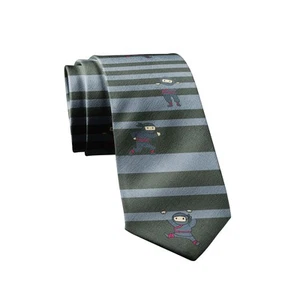 Ninjas Necktie Funny Neckties for Men Nerdy Tie for Guys Novelty Neckties for - Picture 1 of 6