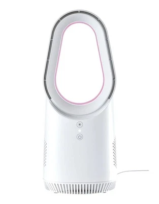 Silvercrest Rotorloser Tischventilator Mini-Ventilator LED weiss *B-Ware - Bild 1 von 4