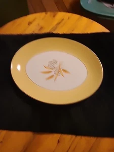 VTG Century Service HLC Autumn Gold Wheat 11.5” X 8.75” Oval Serving Platter EUC - Picture 1 of 8