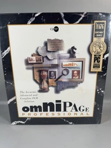 Software OCR OmniPage Professional 5.0 per Windows - Nuovo Sigillato 1994 Vintage - Foto 1 di 10