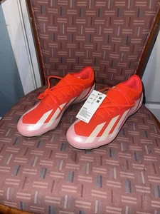 New Men’s 8.5 Adidas X Crazyfast Elite FG Soccer Cleats Solar Red IG0593 - Picture 1 of 7