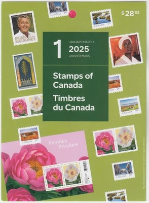 Canada -  *NEW* Canada Post January - March  2025 Quarterly Pack - Sealed - Image 1 of 2