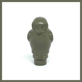 Vintage LEGO 4709 Dark Gray Owl Bird Rounded Minifigure Animals Harry Potter