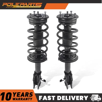 Pair Front Complete Shock Struts & Coils For 2007-2014 Ford Edge Lincoln MKX - Image 1 of 4