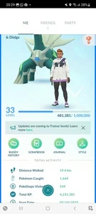 Pokemon Go (Stage 33) Shiny Legendary Dialga ( 7 Shinys ) - Picture 1 of 12
