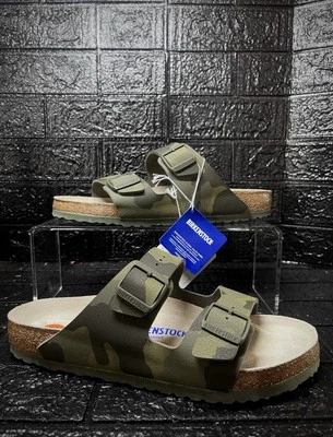 Sandalias Birkenstock Arizona Birko Desert Soil camuflaje talla M/10 (43)/o 11 (44) Foto 1 de 4