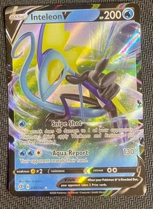 Inteleon V Ultra Rare SWSH02: Rebel Clash 049/192 NM - Picture 1 of 2