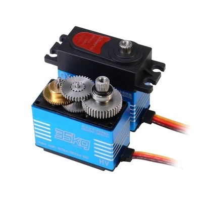 35KG Digital Metal Gear Servo High Torque Waterproof For 1/8 1/10 RC Car Trucknd - Image 1 of 4