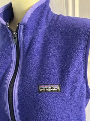 Chaleco polar Patagonia vintage para mujer S EE. UU. cremallera frontal estilo 25700 StretchCapilene Foto 1 de 4