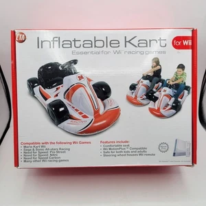 Kart Inflable Wi-Car Esencial para Wii Juegos de Carreras Nintendo Mario Carros LEER - Imagen 1 de 8