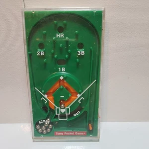 Tomy Pocket Game Mini Pocket Baseball 1975 Made in Japan Vintage Tested Works - Picture 1 of 2