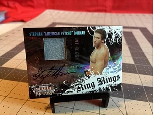 2008 Donruss Americana Stephan Bonnar RK-SB Authentic Material Autograph 121/500 - Picture 1 of 6