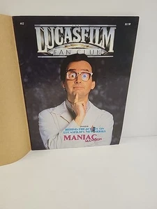 LucasFilm Fan Club Magazine #12 (Manic Mansion) Bagged & Boarded - Picture 1 of 14