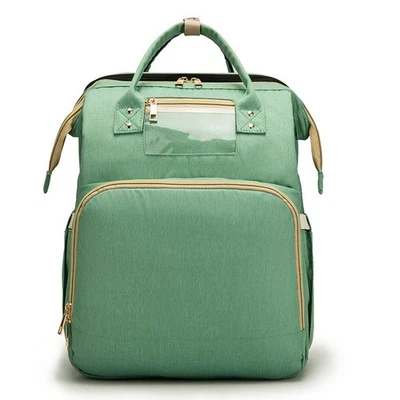 Mochila Cama Mamá Versión Carga USB Plegable Gran Capacidad Multifunción Foto 1 de 4