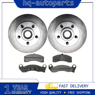Front Brake Rotors & Brake Pads Set for 1979 - 1982 1983 1984 1985 1986 Ford LTD - Image 1 of 4