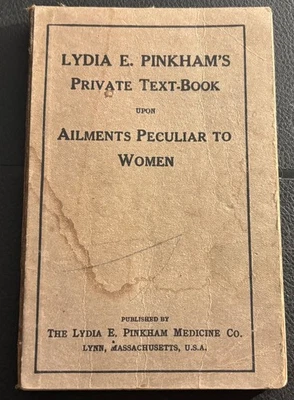 Lydia Pinkham's Private Book Upon Ailments Peculiar to Women QUACK MEDICINE - Image 1 of 4