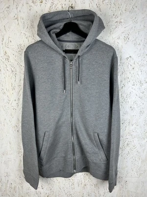 Sudadera con Capucha Louis Vuitton Logo Cremallera Gris Talla XL Foto 1 de 4